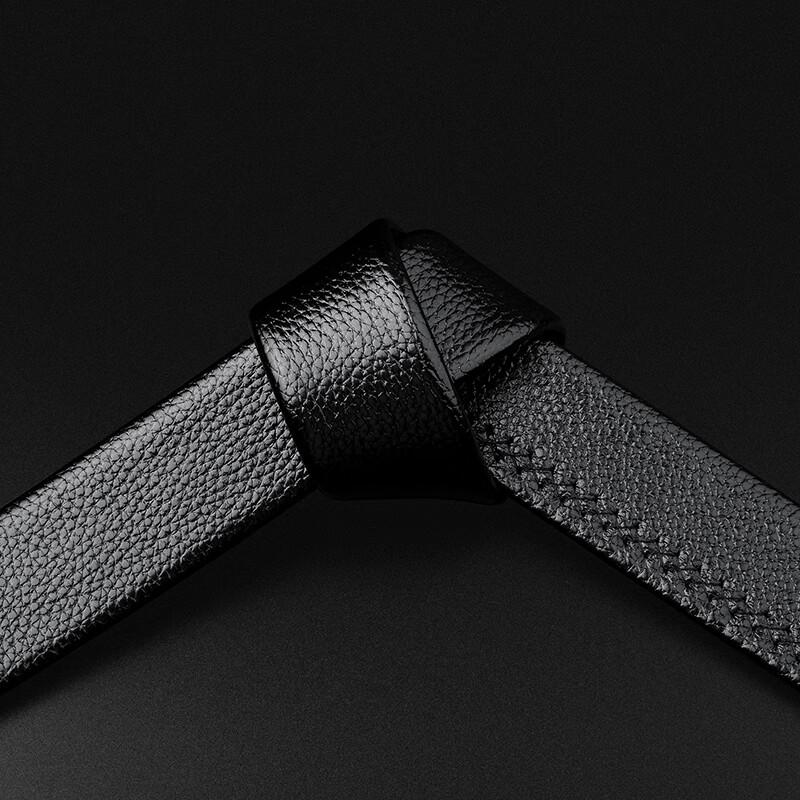 Men's Automatic Buckle PU Leather Belt