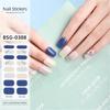 Self Adhesive Gel Nail Strips Nail Polish Stickers Nail Art Decals for Women