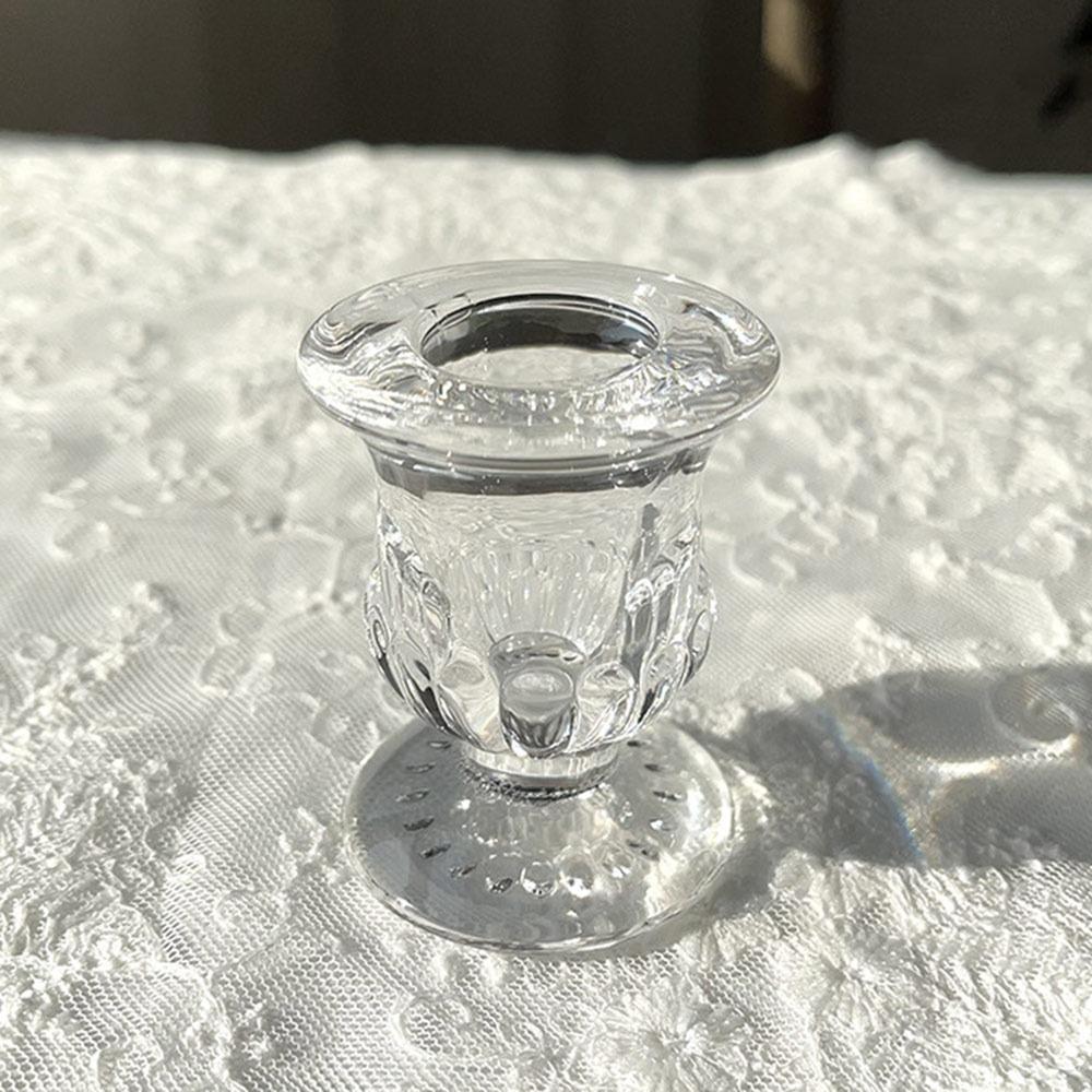 Glass Crystal Ball Base Photography Props Transparent Glass Sphere Holder Craft Crystal Ball Display Stand for Home Decoration