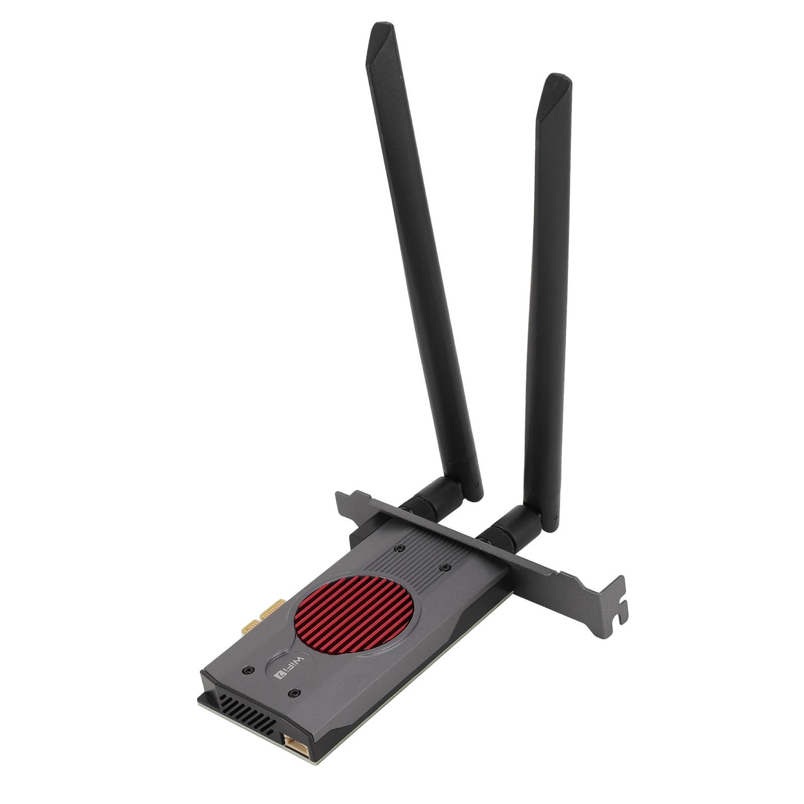 

Бездротова мережева карта Wireless Fidelity 7 BE200 3-діапазонний 8774 Мбіт/с адаптер PCIe з 2 високими