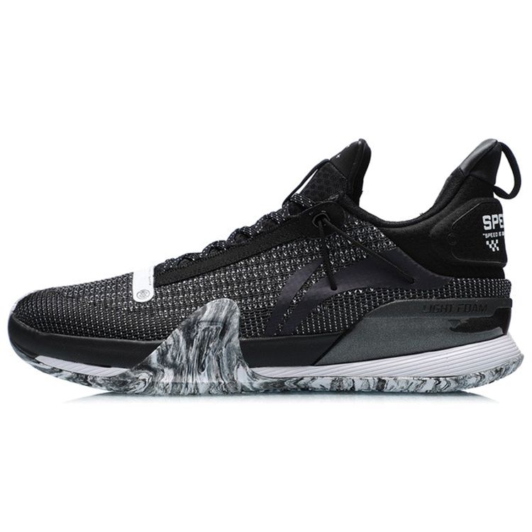 

Li-Ning Speed ​​7 Premium Black White Мужские кроссовки Standard-White ABAR001-4