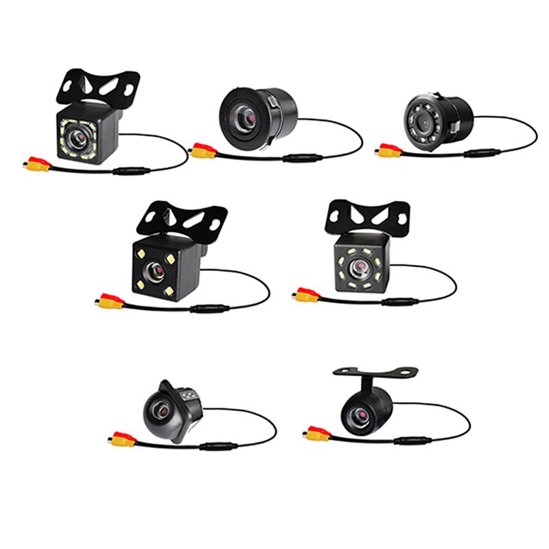 170° Wide Angle Car Rear View Camera Parking Assistance Kit Hd Lens Fisheye