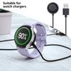 100cm Fast Charging Cord Magnetic USB Power Cable for Color/S6/X1 Smartwatch Lightweight & Portable Design Black