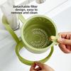 Creative Adjustable Hanging Sink Drain Basket for Home Kitchen Sink Food Residue Separator Filter and Fruit Washing Drain Basket