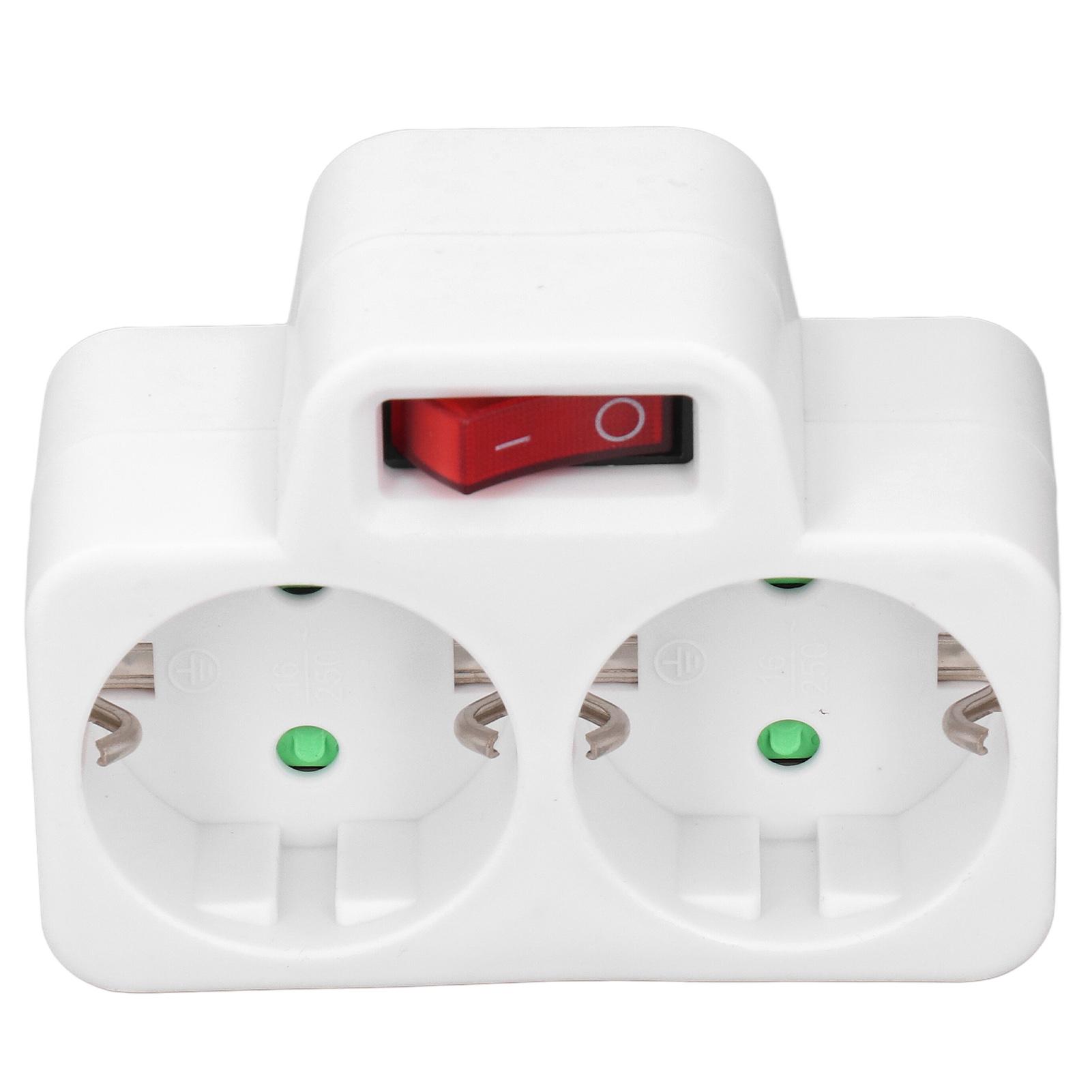 

Розетка з підсвічуванням і вимикачем 2P Водонепроникний адаптер живлення європейського стандарту 16A 250V