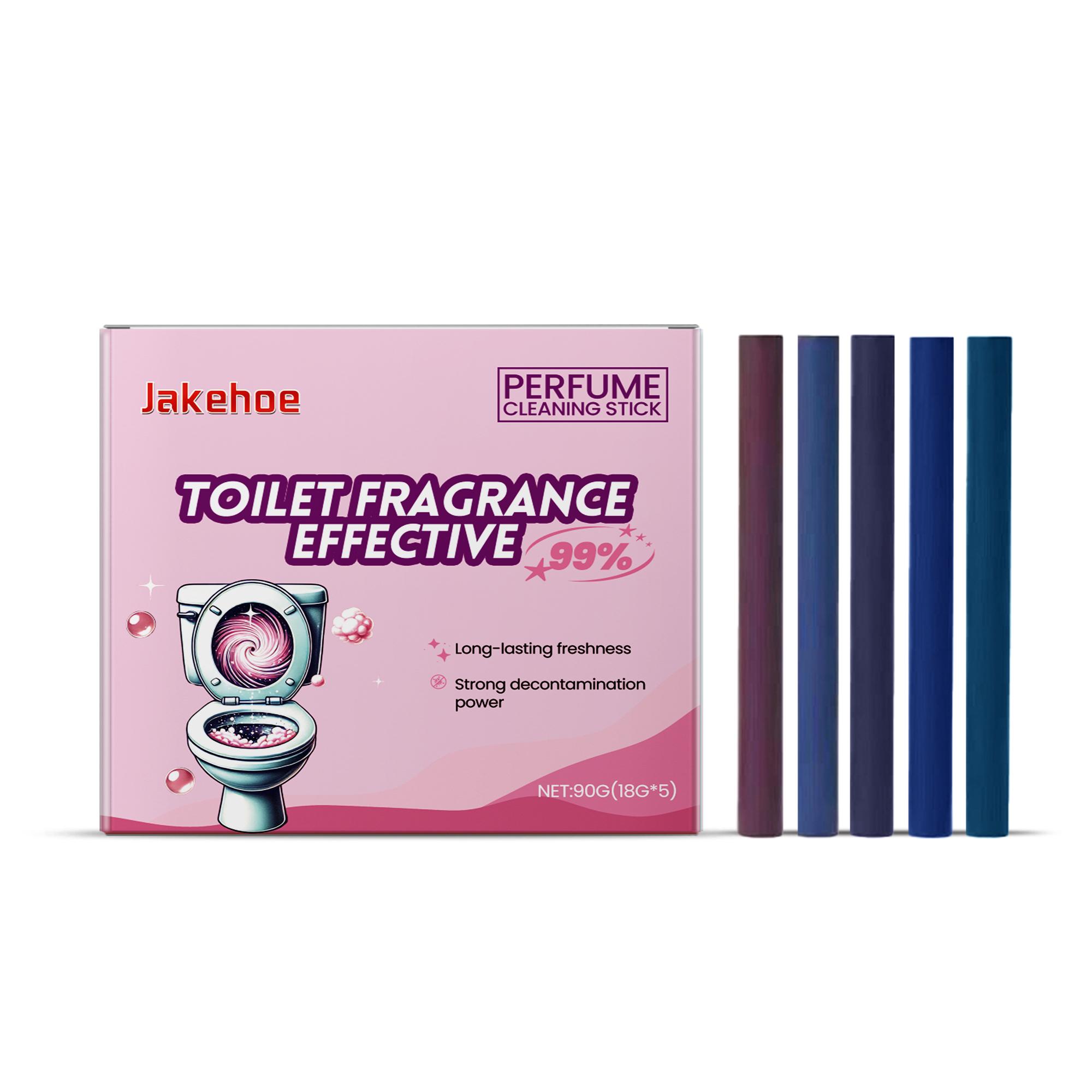 

Perfumed Toilet Cleaning Stick - Toilet Cleaner for Stain Removal, Odor Elimination & Fresh Fragrance, Toilet Cleaning Stick 5pcs boxed