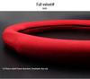 Genuine Leather Steering Wheel Cover for Wuling Hongguang PLUS3, Zhiguang, and Rongguang V - All-Season Universal Fit