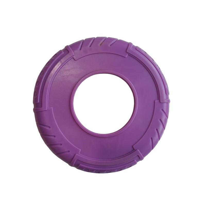 

Durable Floating TPR Dog Frisbee – Interactive, Soft Shell Toy for Large Dogs фіолетовий