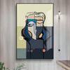 Modern Painting Wall Painting Diy Abstract Nordic Style Images Calligraphy Decoration Living Room Calligraphy Large Home Decor