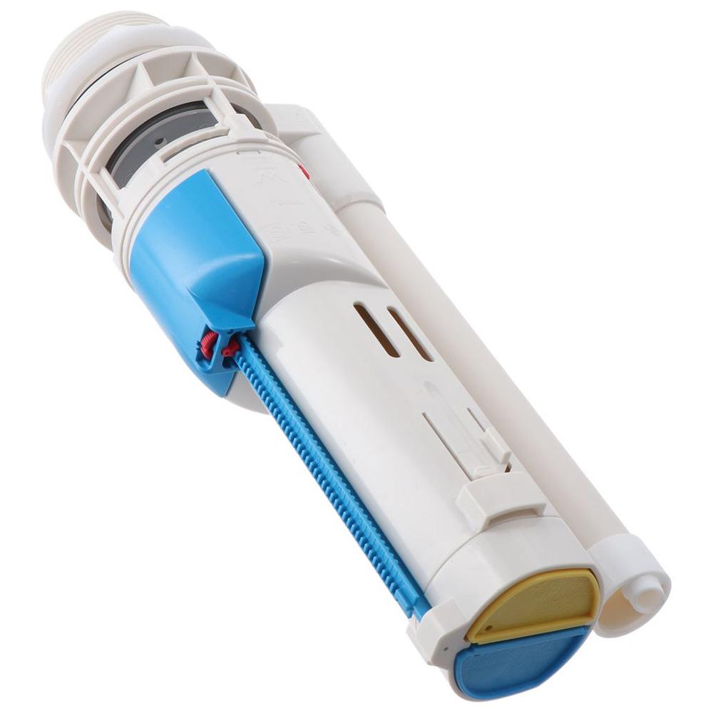 White Toilet Flush Valves POM Water Tank Fittings High Performance Replacement Kit  Closestool