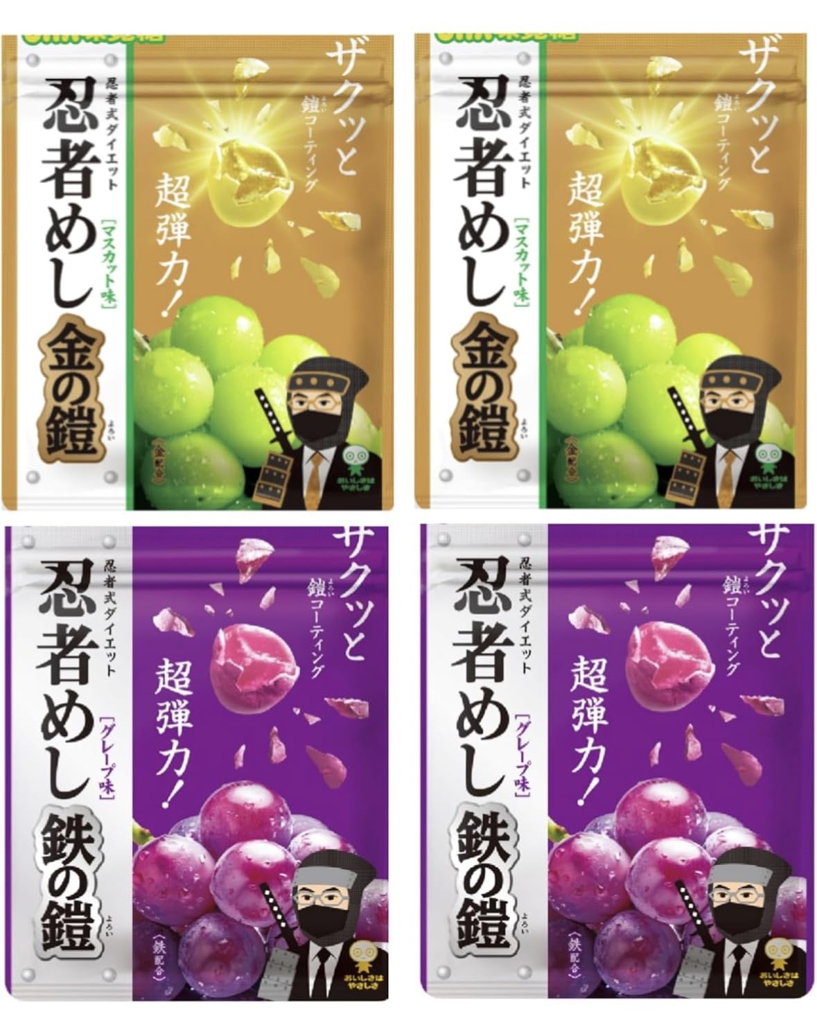 

Сравнение Ninja Meshi Iron Gold Вкус Мускатного Винограда [Набор Вкусов] Броня, Броня, набор из 4 штук, Вкус,