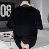 Amerikanische Trendmarke Reines Baumwoll Herren Kurzarm T-Shirt Trendiges Lässiges Rundhals T-Shirt für Herren und Damen Herren