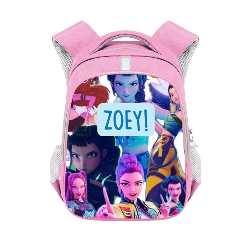 Witch Hunters Children'S School Bag Student Printing Large Capacity Storage Backpack Casual Burden Reduction Wear-Resistant Backpack