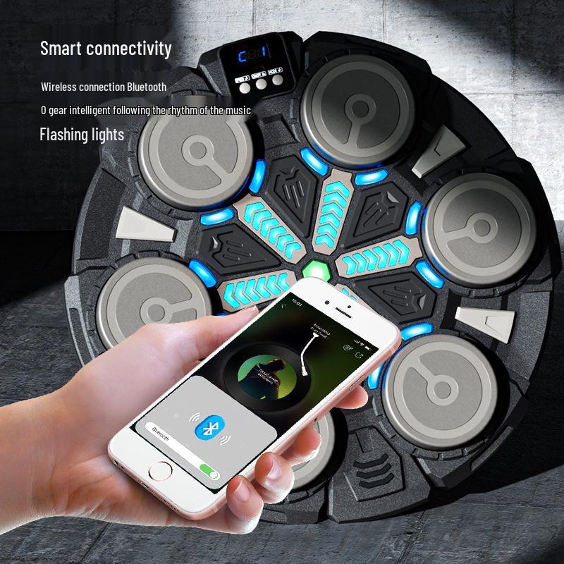 Bluetooth Music Boxing Wall Target for Kids - Interactive Fitness and Training Toy