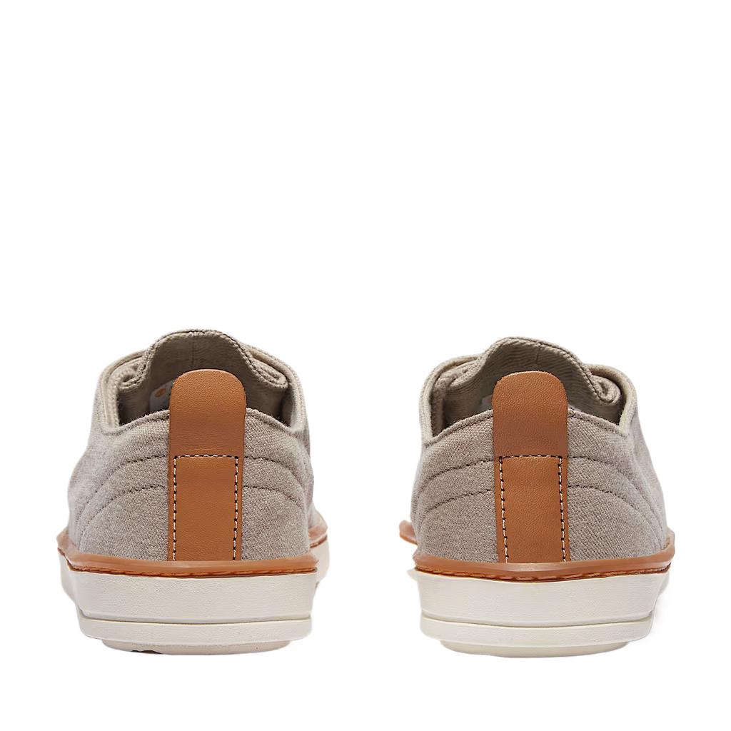 Timberland Hooksett Series Casual Classic Simple Retro Lightweight Low Top Canvas Shoes Men sneaker Brown TB0A6CNJER9