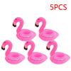 1-20 Pcs Inflatable Drink Cup Holder Tropical Flamingo Party Decoration Swimming Pool Toys PVC Floating Beverage Cup Holder Tray