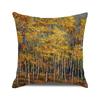 Office Sofa Car Cushion Cover Luxury Home Decor Pillow Cover Autumn Forest Leaves Pattern