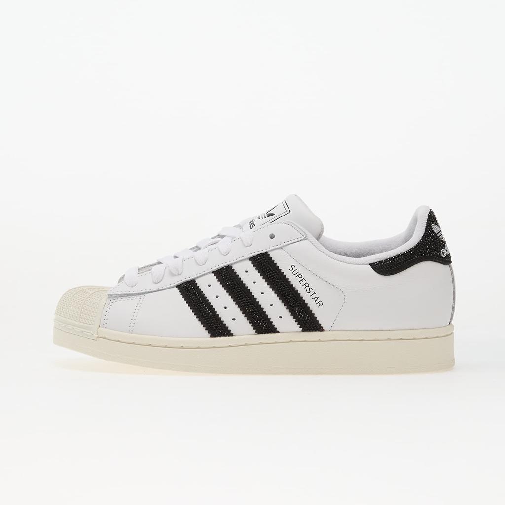 Adidas superstar ii w sneakers leather white/black