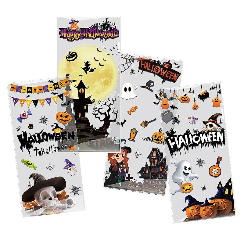 New Styles, Halloween, Candy Bags, Opp, Festival Party Gift Bag, Snack Packaging, Glass Paper, Flat Mouth