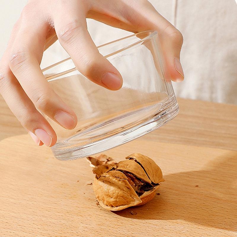 Microwave Safe Round Food Storage Container High Borosilicate Glass Pickle Sealed Jar Refrigerator Fruit Vegetable Storage Jar