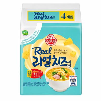 Ottogi Ramen al formaggio vero 135 g (2 Opzioni)