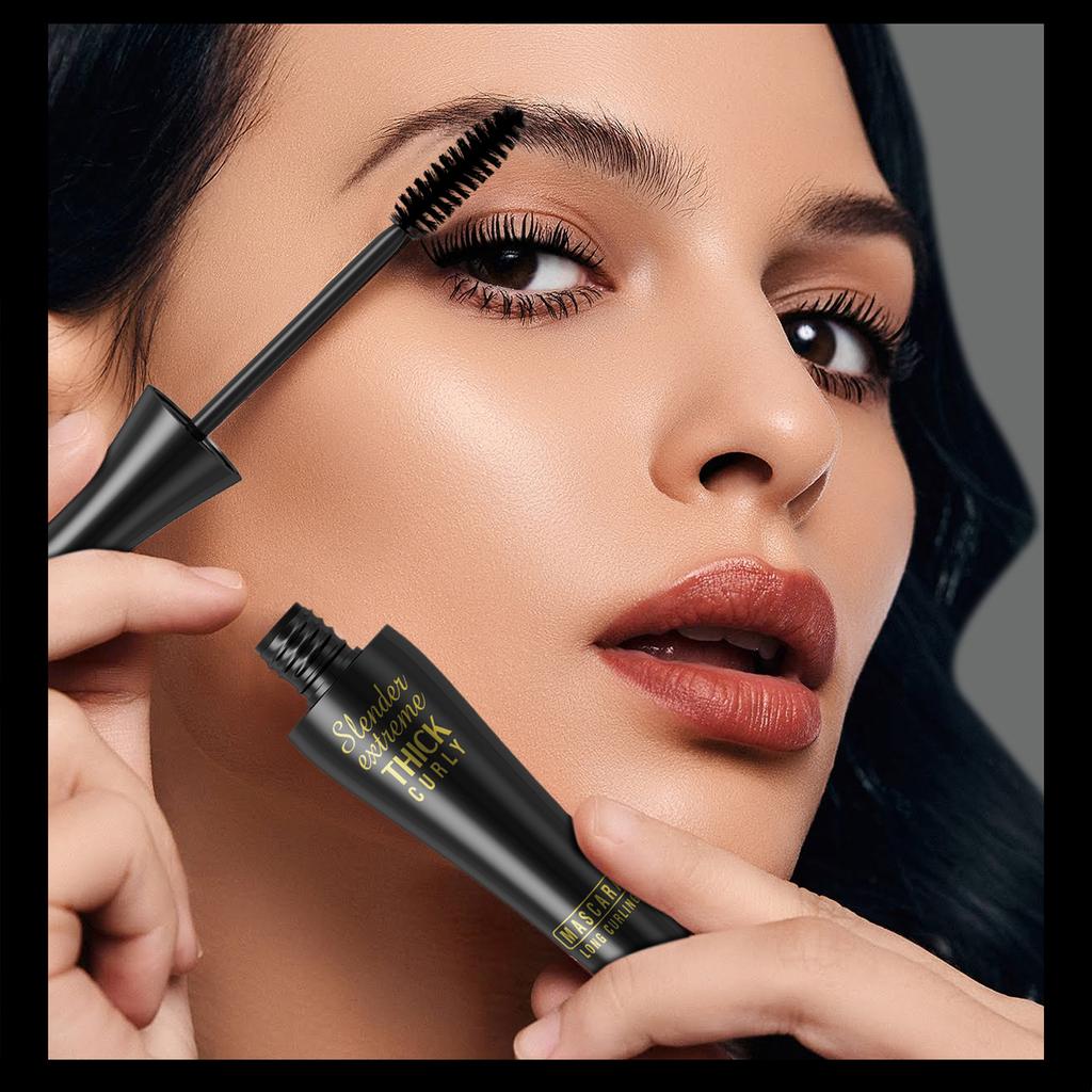 Wasserfeste Mascara, die nicht verschmiert, nicht verlängert, dicker wird und keine Locken bildet