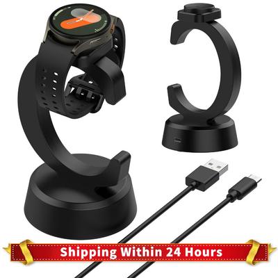 Wireless Stand Charger Adapter Magnetic Watch Charging Dock Station Holder For Samsung Galaxy Watch 8/8 Classic/Ultra 2025/7