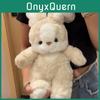 Bib Rabbit Dog Plush Toy Kids Gift For Sleeping Comfort Realistic Animal Decor