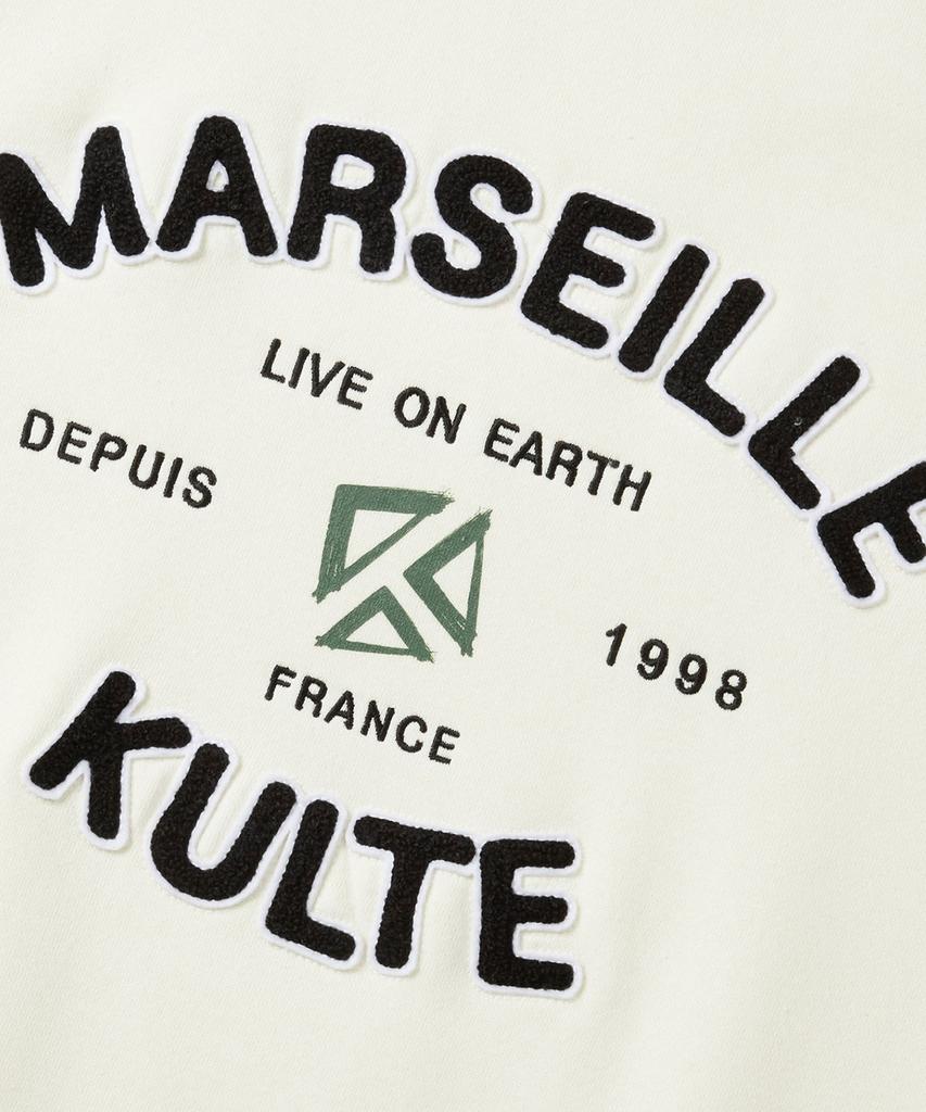 KULTE Authentic Boucle Crewneck Ivory