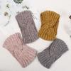 Fashion Candy Color Soft Elastic Knitted Headband Hair Accessories Wide Hairband Thick