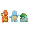 BANDAI SPIRITS Pokemon Plastic Model Collection Quick 11+13+17 Charmander & Bulbasaur & Squirtle Set Color-coded Plastic Model