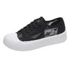 Lace Breathable White Shoes Women's New Korean Style Mesh Women's Shoes Flat Shoes