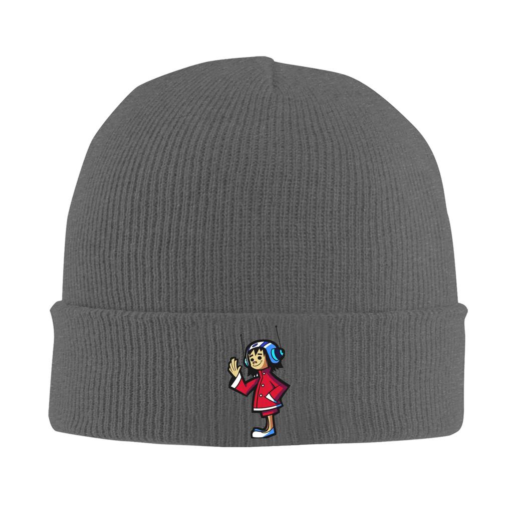 Gorillaz  Beanie Hats  Bonnet Hats Unisex Adult Retro Hippie Knitted Hat Autumn Winter Graphic Head Wrap Caps
