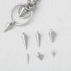 Pendentif Cône Effilé en Acier Inoxydable pour Bijoux DIY Bracelets, Colliers & Boucles d'Oreilles