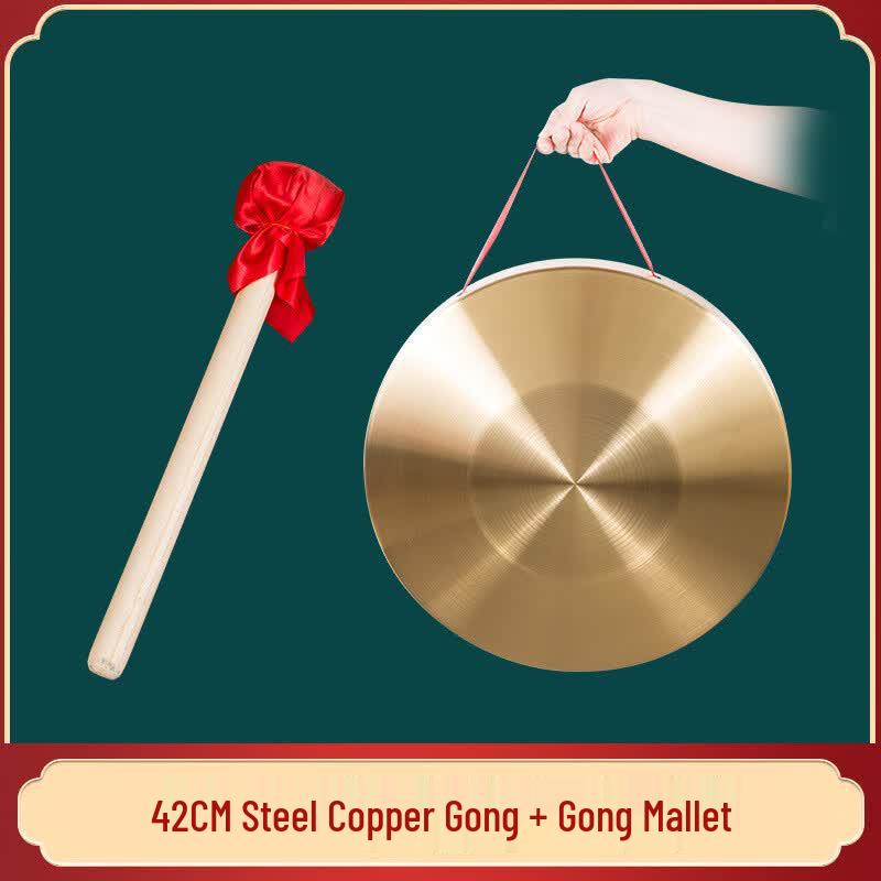 Traditional Copper Gong Set