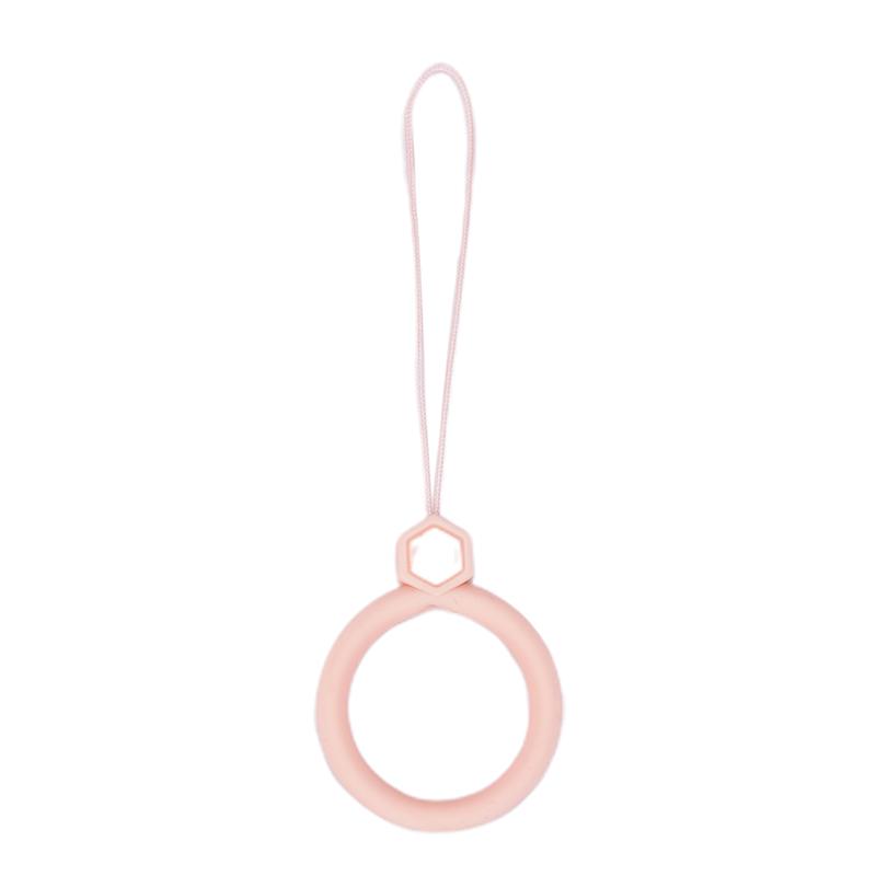 Finger Ring Anti-Lost Universal Phone Short Lanyard Silicone Pendant Ring Strap