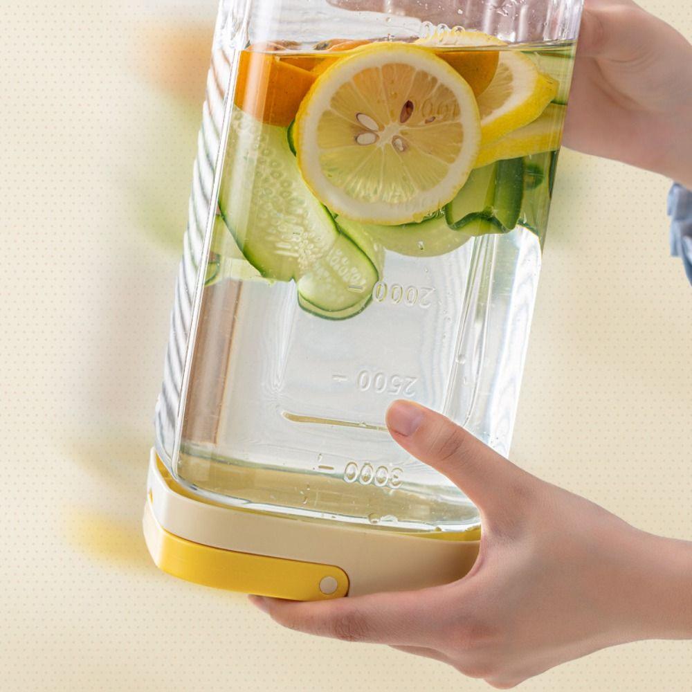 Large Capacity Water Bottle with Faucet 2.5L/3.5L Cold Water Bottle  Outdoor Camping