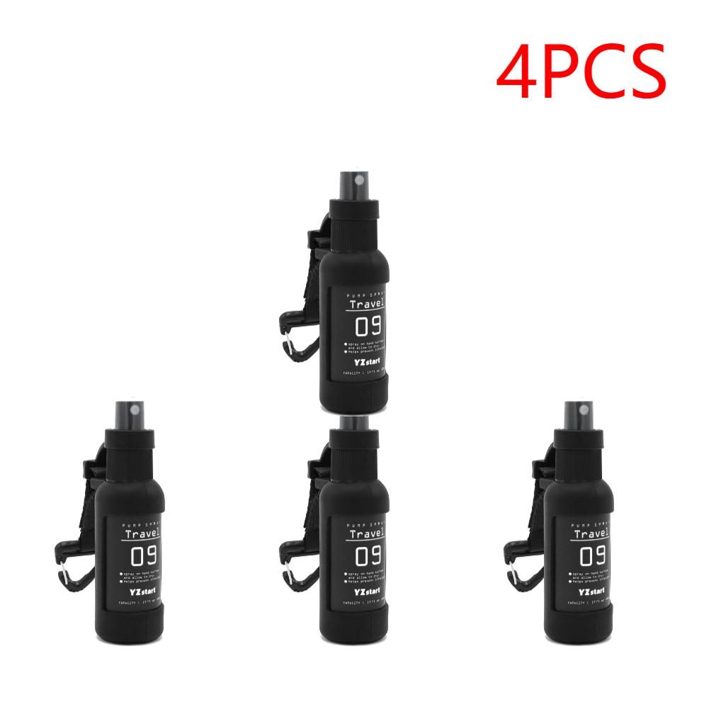 50ml Refillable Spray Bottle Travel Bottle Leak Proof Mini Fine Mist Spray Bottles with Tactical Hook Strap for Outdoor Camping