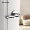 304 Stainless Steel Fire Door Fire Door Lock With Key Three-lever Handle Lock Replacement Ball Lock Bathroom Keyless Door Lock