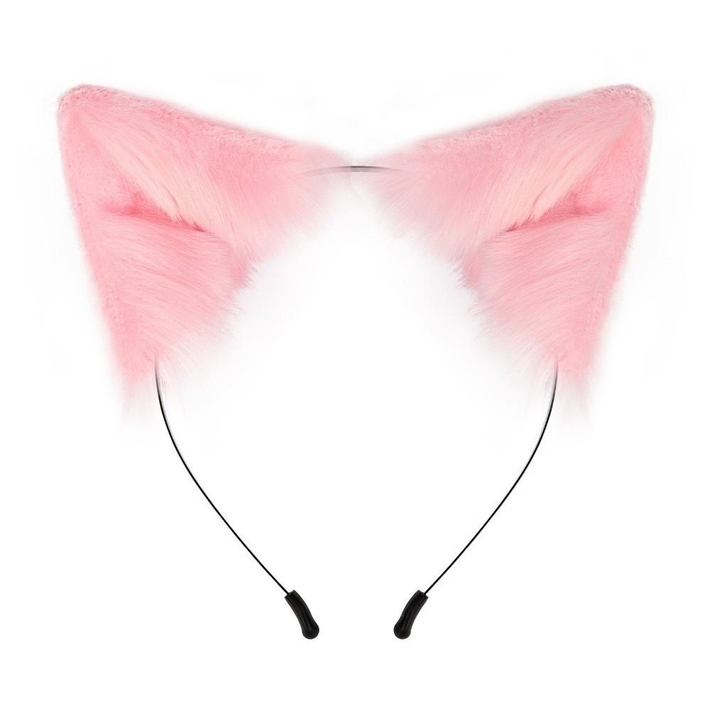 Artificial Gothic Headband Animal Lolita Ears Headwear Practical Cat Ears Headband  Photo