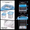 Permeable Floating Hatching Box Transparent Aquatic Life Hatchery Guppy Breeder Box  Fish Breeding