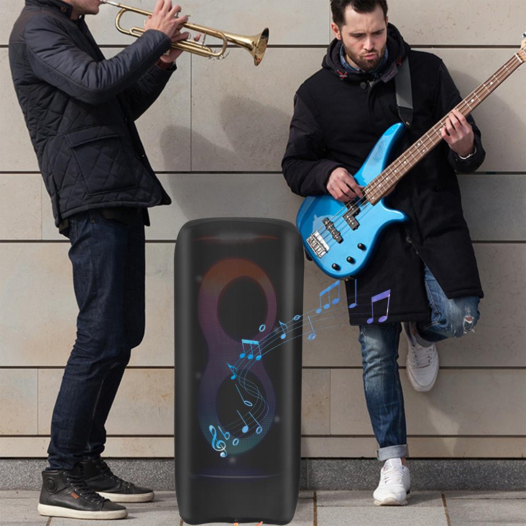 Lautsprecher-Schutzhülle für JBL Partybox Ultimates Tragbarer Lautsprecher Dehnbare Staubschutzhülle Staubdichte Hülle Lautsprecherzubehör