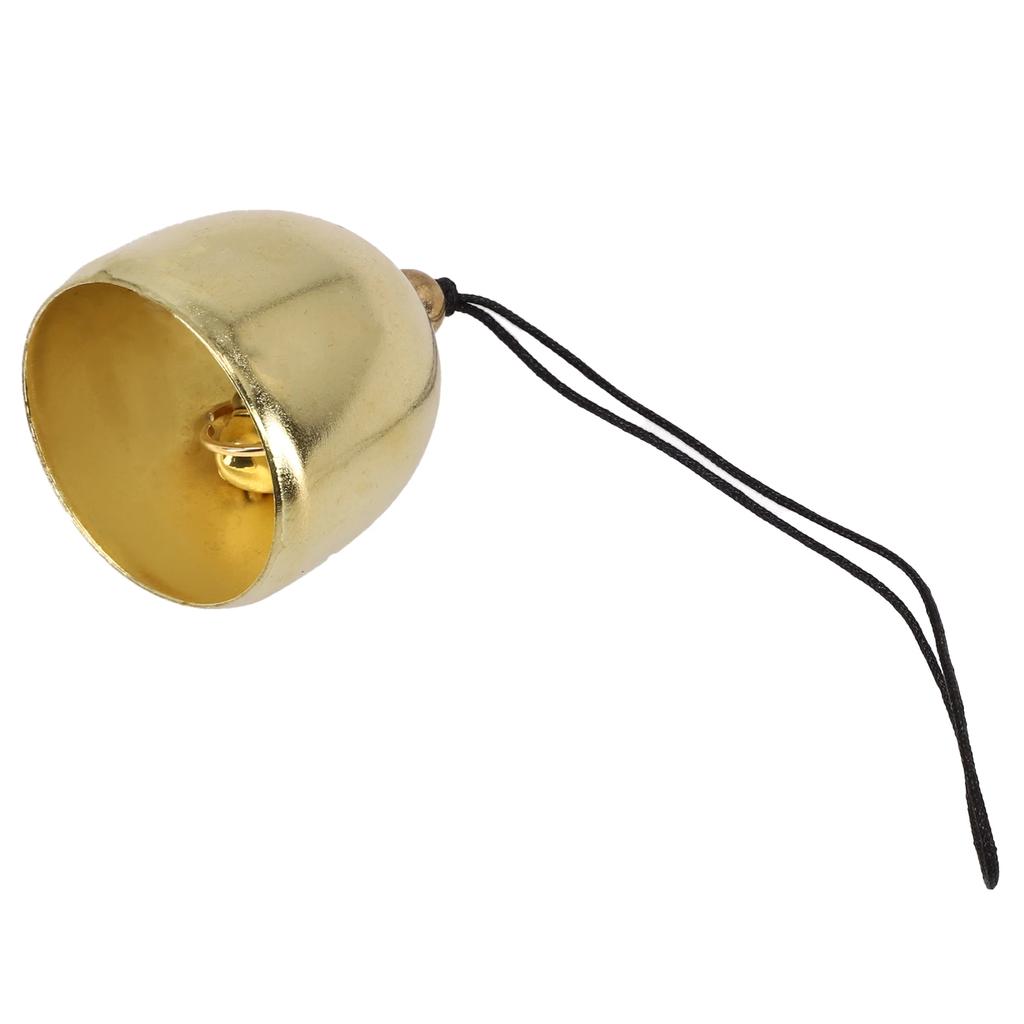 Pendant Metal Bell Pure Copper Vintage Wind Chime 1PCS Anti-Theft DIY Craft Door Bell Gold Hanging Home Decoration