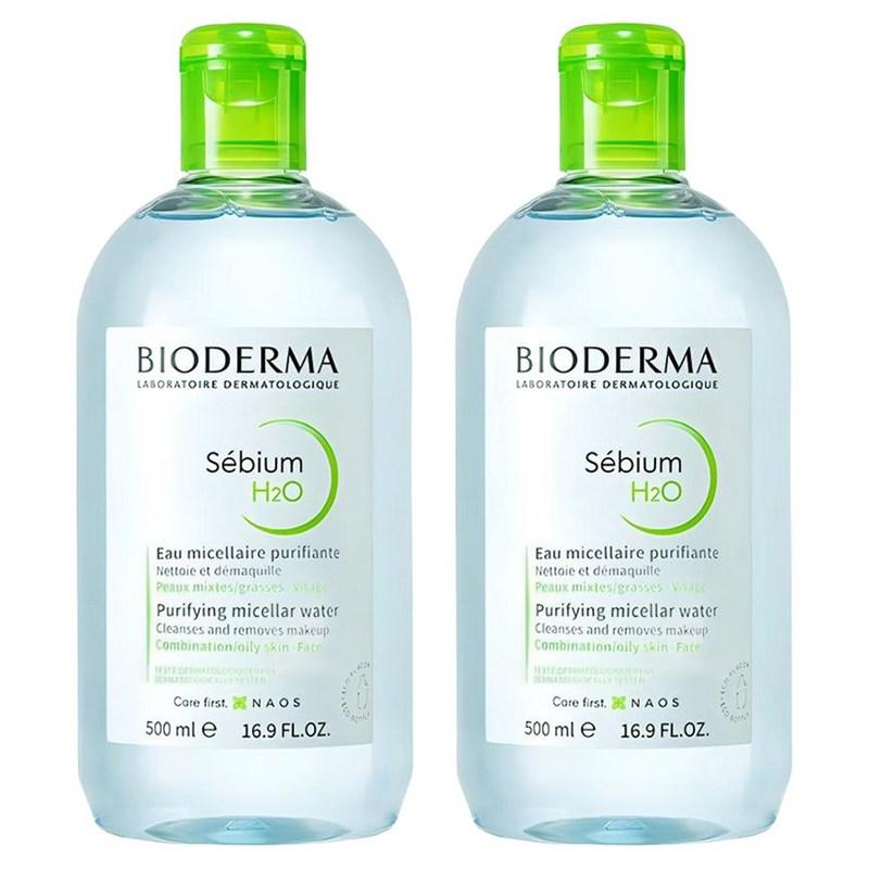 Bioderma Sebium H2O, 500ml, 2 pcs