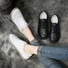 Loafers Ladies Genuine Leather Large Size Spring New Lace-up White Shoes Women Fashion Casual Soft Sole Flat Shoes Women