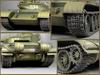 Miniart 1/35 Scale OMSH Track Set for T-54, Early Model, Articulated, Plastic Model Parts, MA37046