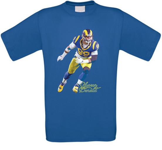 Aaron Donald Los Angeles Football Americano T-Shirt XXXL