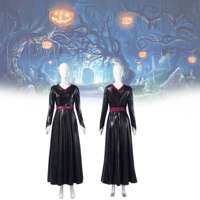 Halloween Costume Leather Girls Dress Medieval Renaissance Fashion Fans Retro