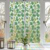 Window Decals Plant Vine Design Double-Sided Visibility Electrostatic Adsorption Glass Sticker Home Shop Decoration