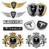 1 buc Metal Autocolante Accesorii Caroserie Portbagaj Aripă Mașină Pentru Model 3 Model S X SpaceX Cybertruck Model Y Coil Mod Roadster